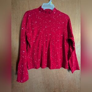 Red Women's Turtleneck